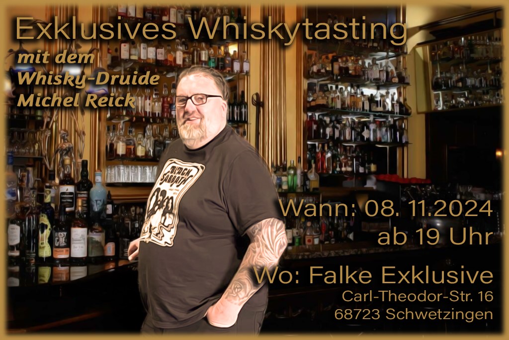 Bild von Whiskytasting mit Whisky-Druide Michel Reick 08.11.2024